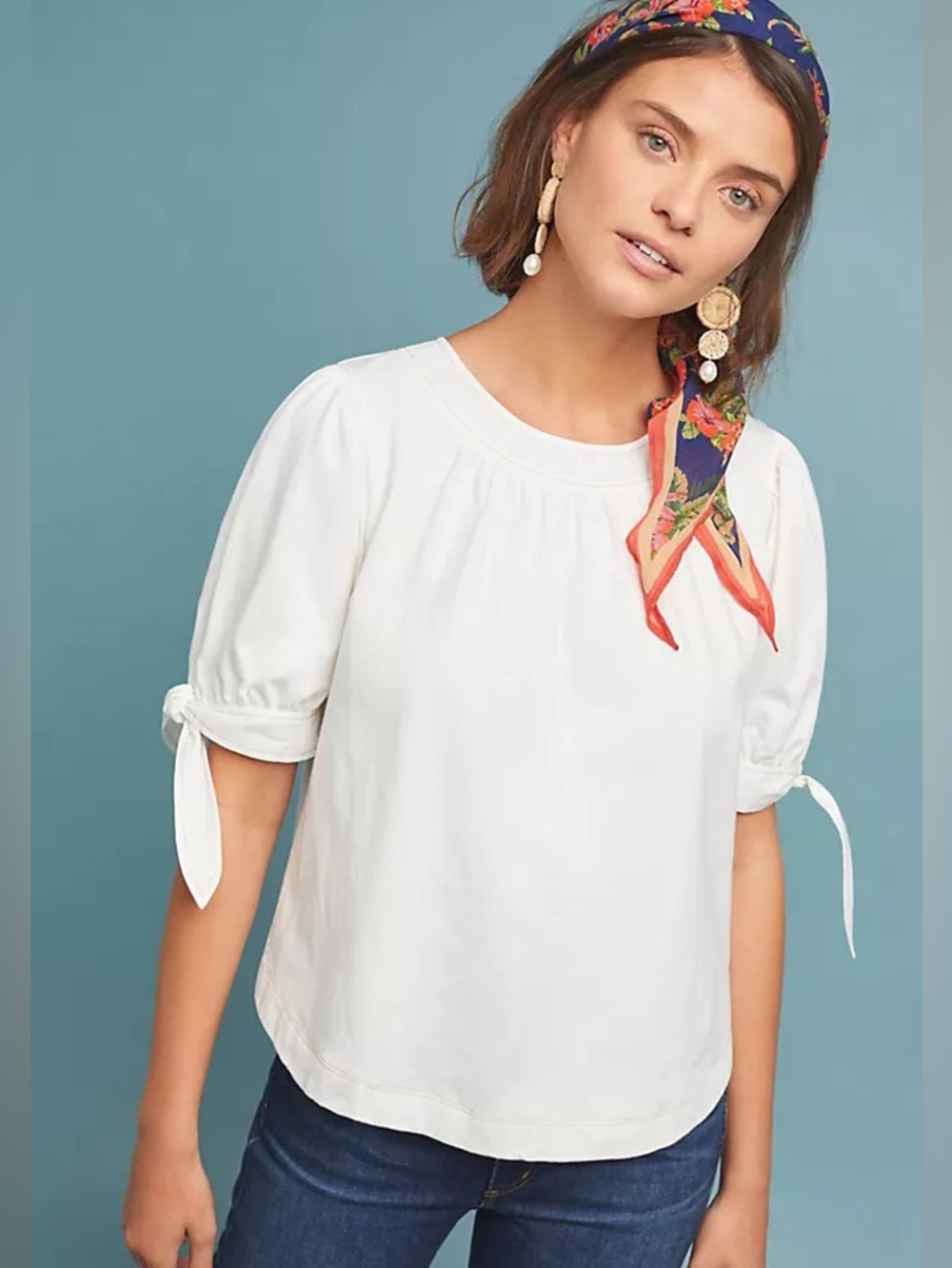 Anthropologie ‘Rialto’ Stitched Top